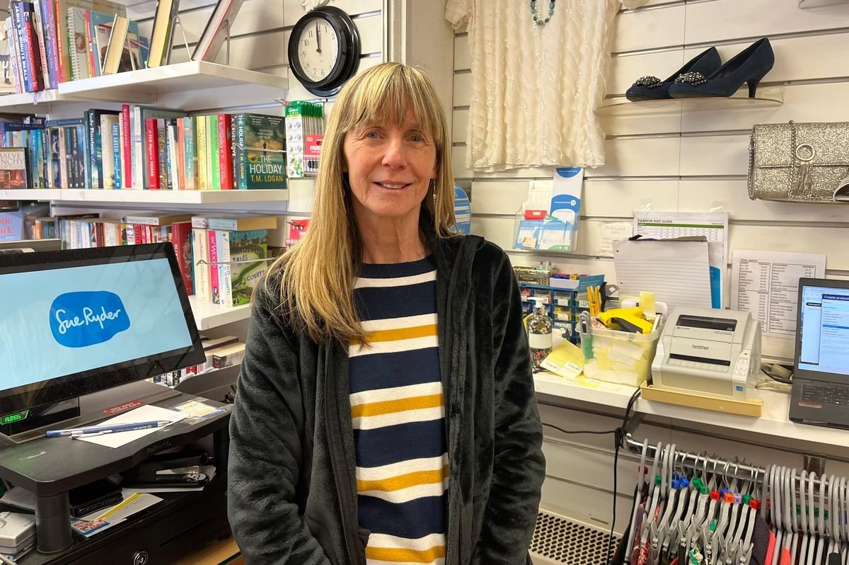 Debbie Lowther, whose lived in Ramsey for 26 years and volunteers at Sue Ryder