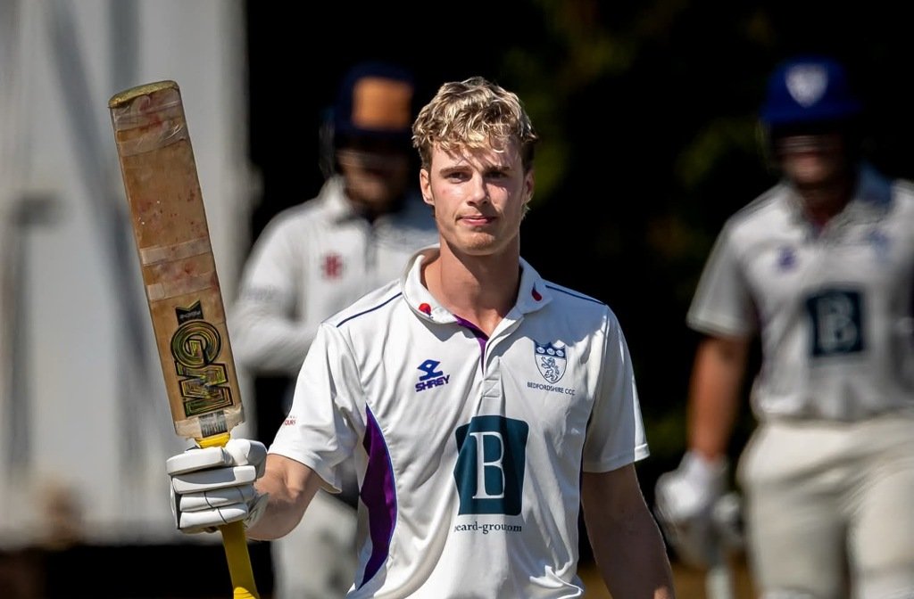 Joe Johnson of Bedfordshire County Cricket Club