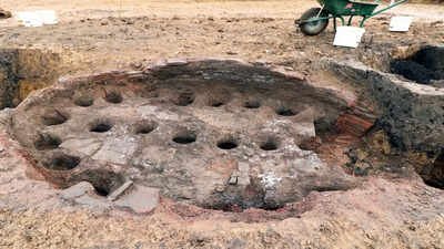 In 2024, school builders struck red clay and unearthed a medieval 'factory' hidden beneath the playground