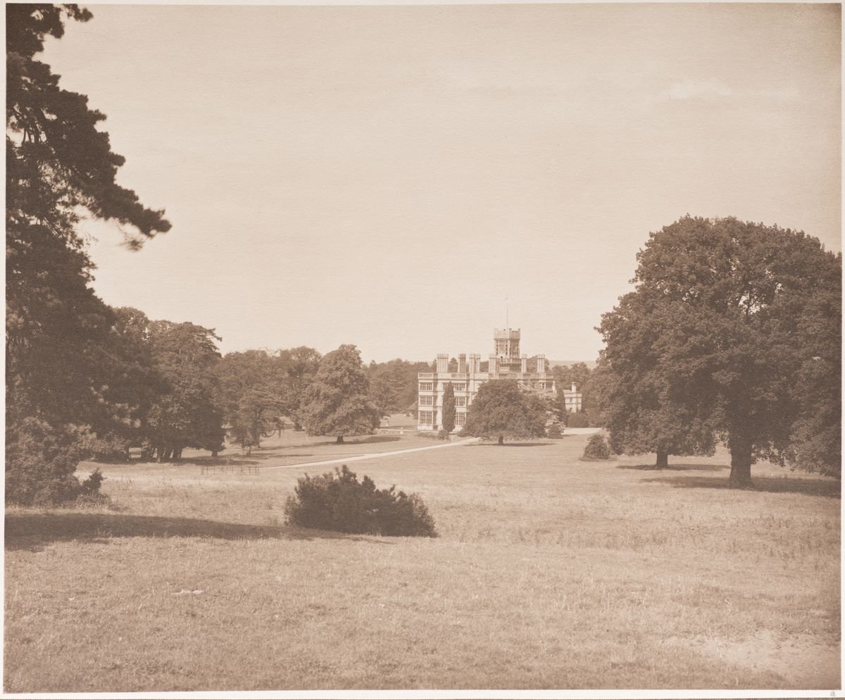 An old photo of the house