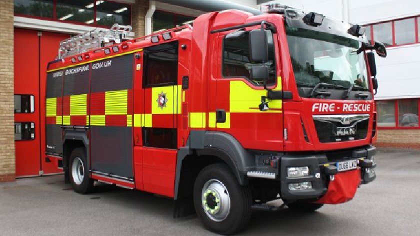 Multiple fire crews tackle large fire in Milton Keynes