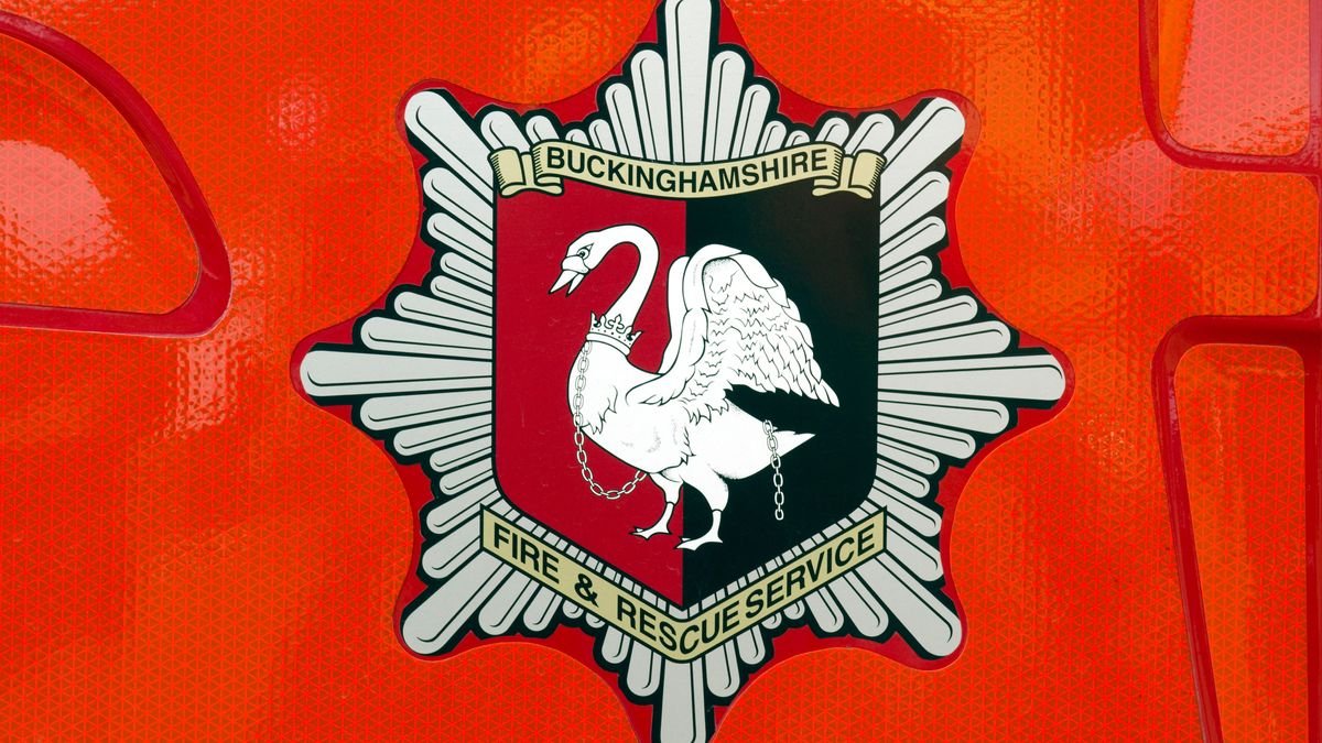 Emergency services at scene of barn fire in Milton Keynes
