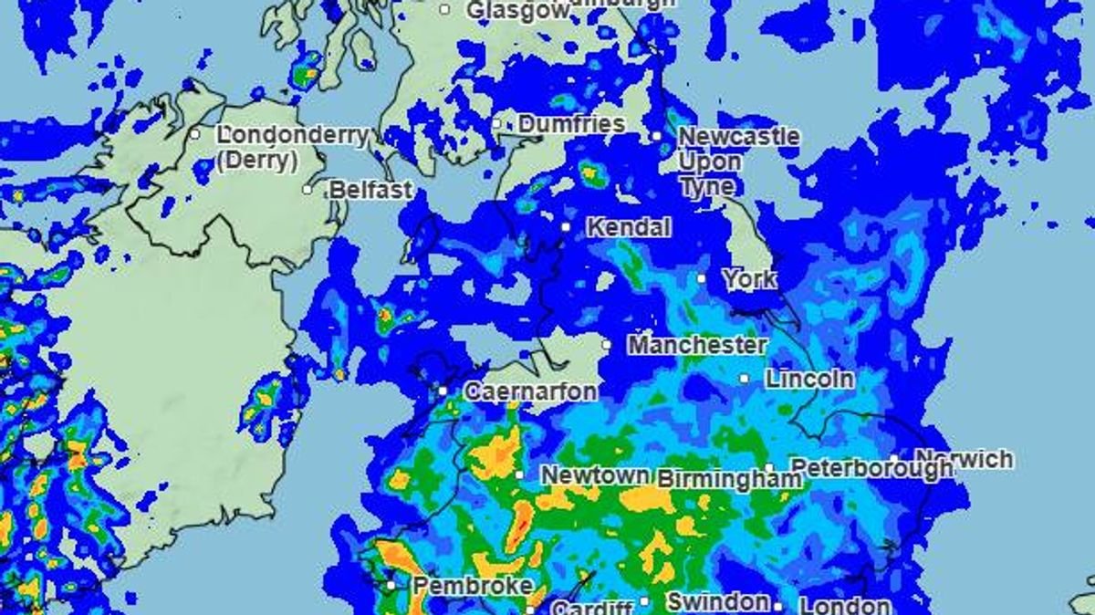 Met Office issues heavy rain warning for Cambridgeshire