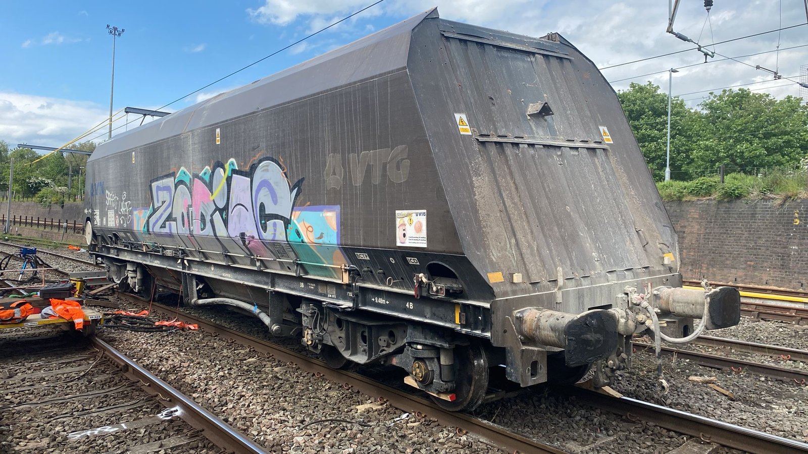 Trains resume after Staffordshire train derailment