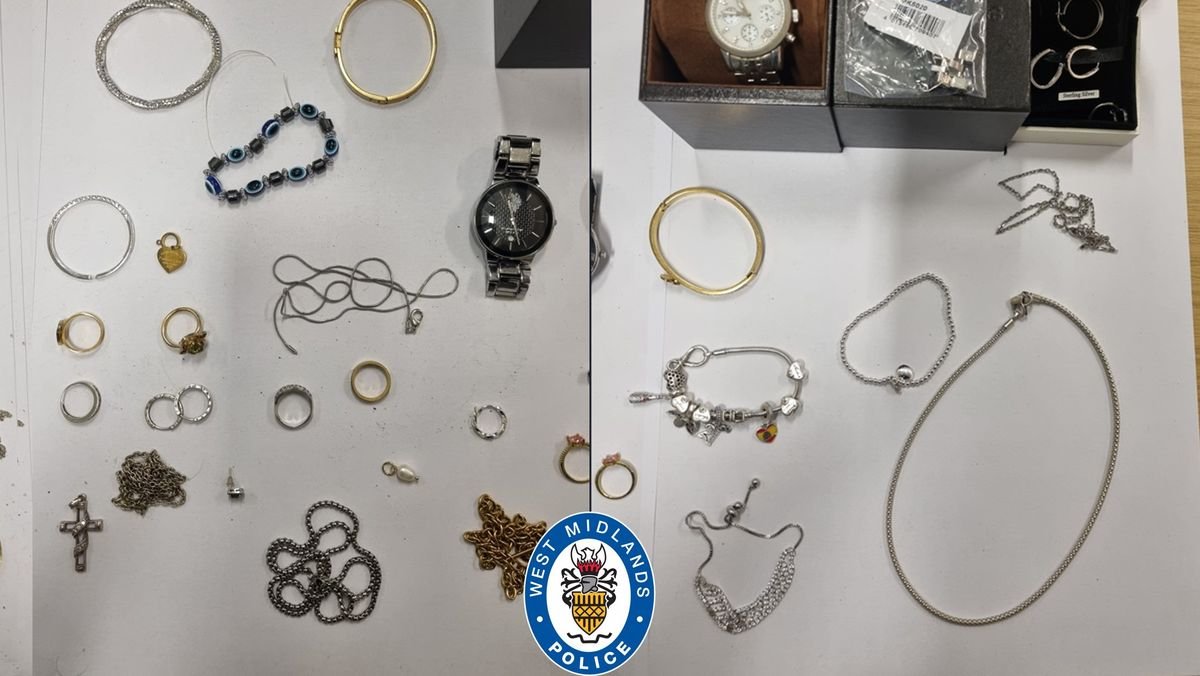 Appeal to identify owners of jewellery and watches thought to be stolen