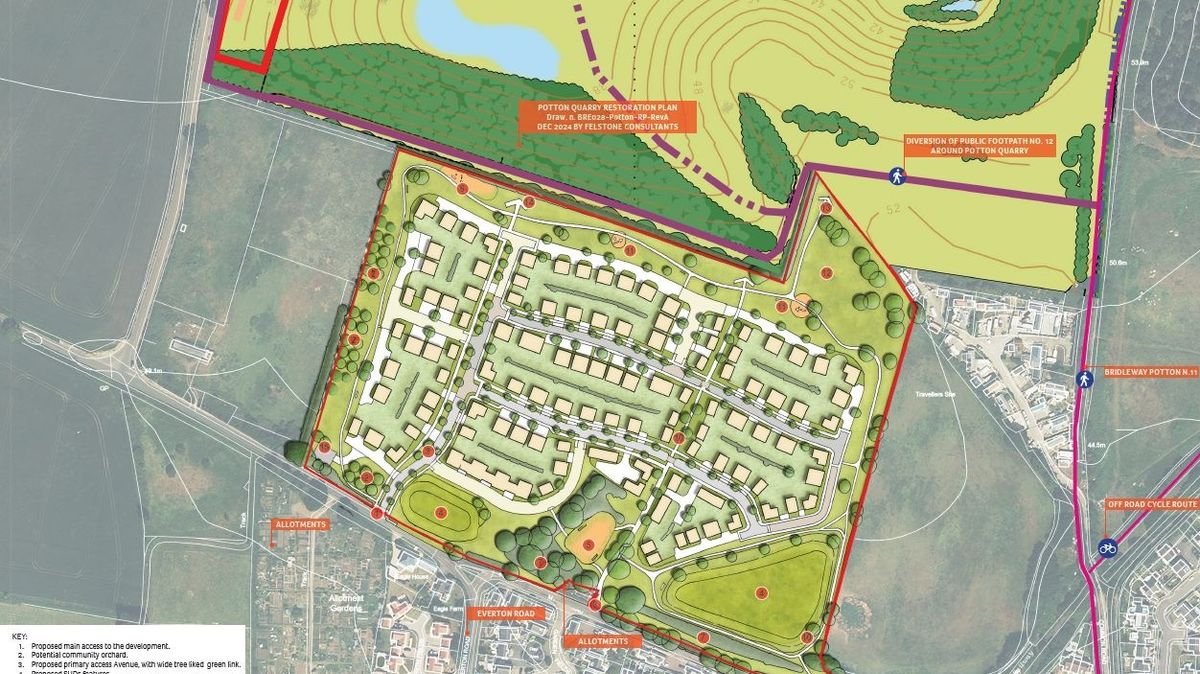 Plans could see up to 180 homes built in town near Cambridgeshire