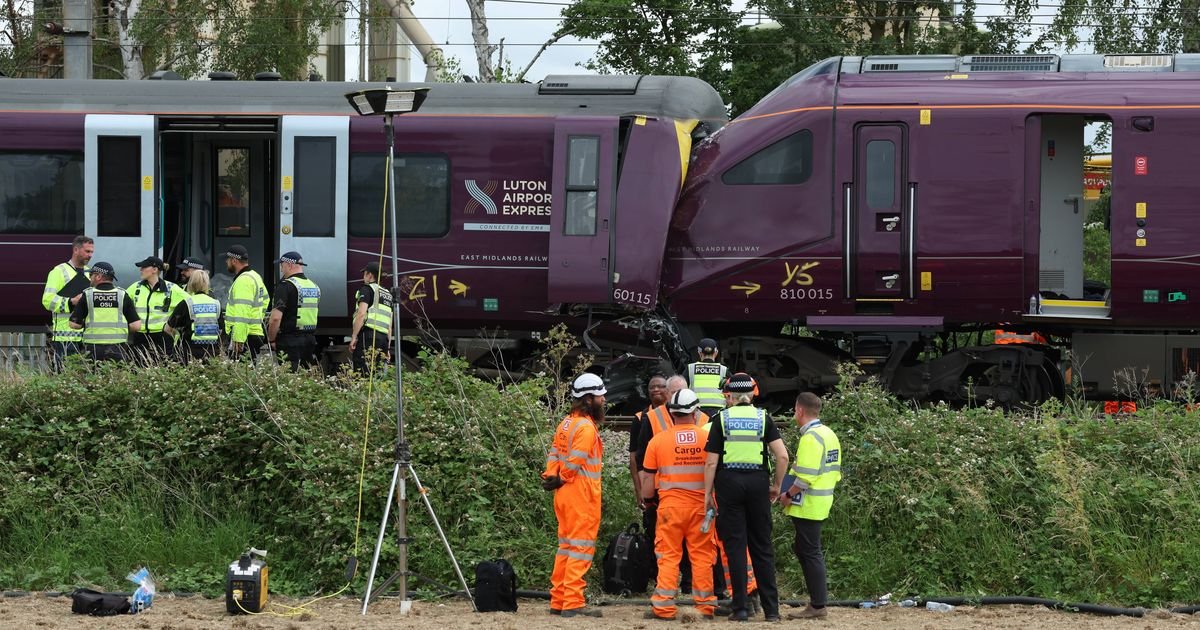 Bedford train crash update with 53 in hospital and eight in critical condition
