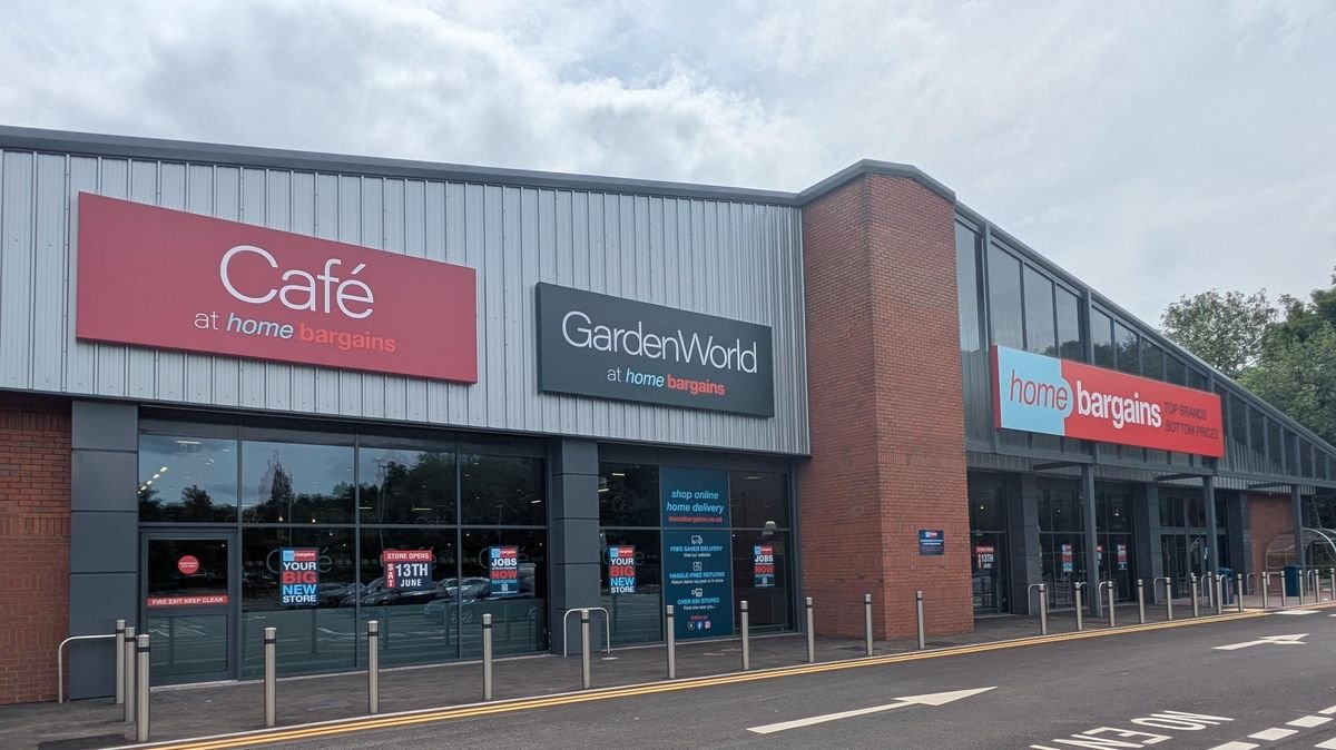 Giant Home Bargains opens today – with café, bakery and garden centre too