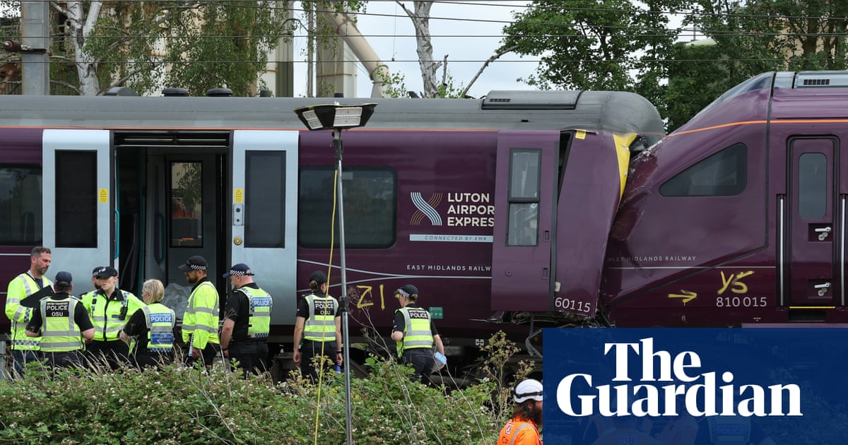 ‘There was panic’: shock and horror in the Bedfordshire village next to the train crash