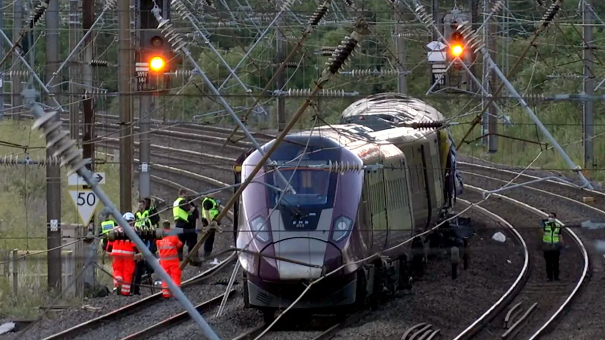 ‘Blood everywhere’: Horror as two trains collide, one dead