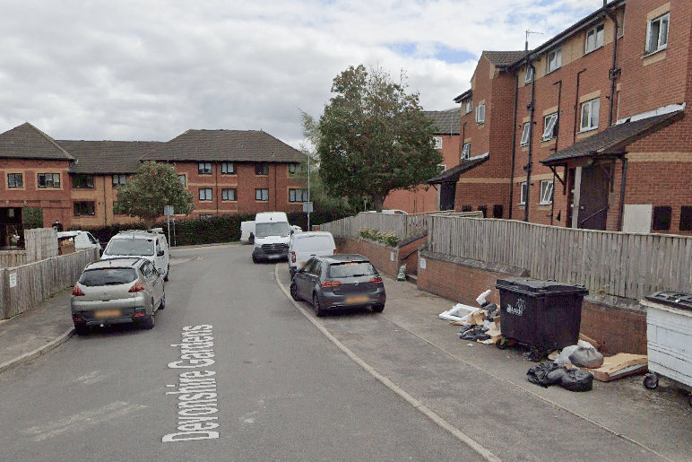 Car crashes into block of flats in Leeds after police chase through city
