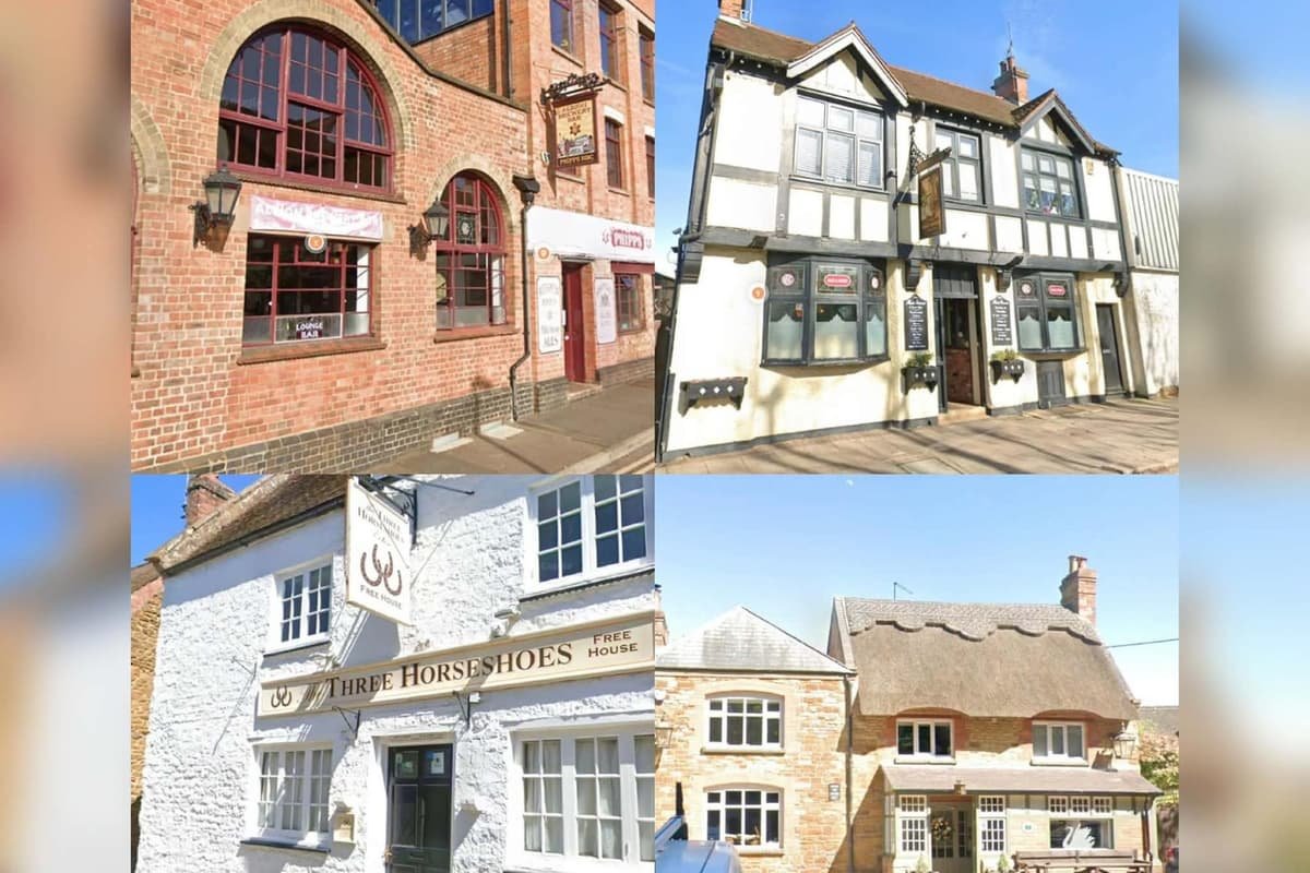 Nine Northamptonshire pubs named among the best in the UK