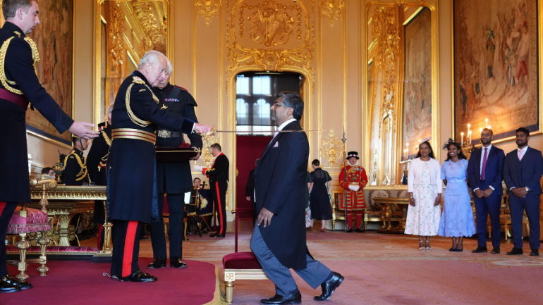 Arise Sir Nishan – King Charles knights University of Leicester Vice-Chancellor | News | University of Leicester