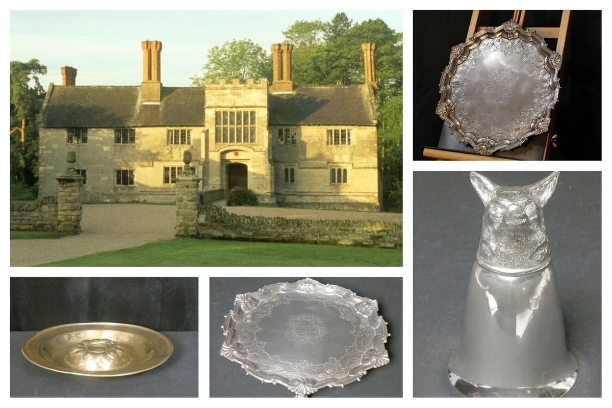 ‘Historically significant’ Georgian silver salver among items stolen from Warwickshire National Trust site